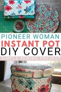 Instant Pot DIY Cover FREE Sewing Tutorial