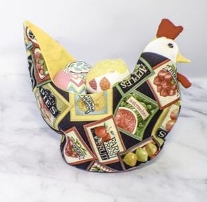 Chicken Basket FREE Sewing Pattern