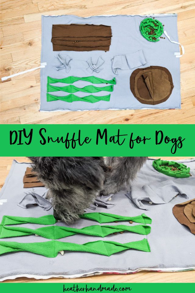 DIY Snuffle Mat for Dogs FREE Sewing Tutorial