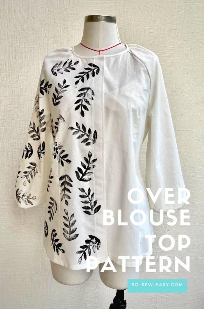 Overblouse Top FREE Sewing Pattern