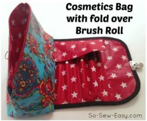 Brushes Bag FREE Sewing Pattern