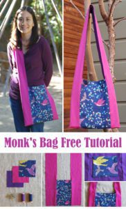 Monks Bag Free sewing tutorial