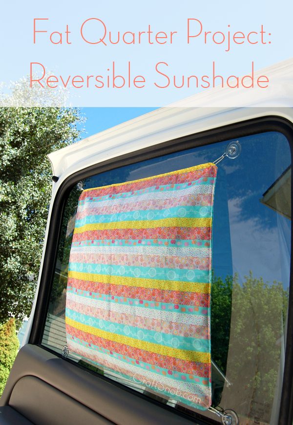 Car Sunshade FREE Sewing Tutorial
