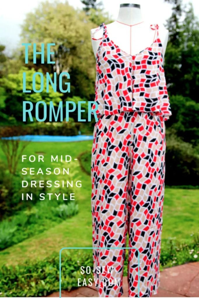 Long Romper FREE Sewing Pattern