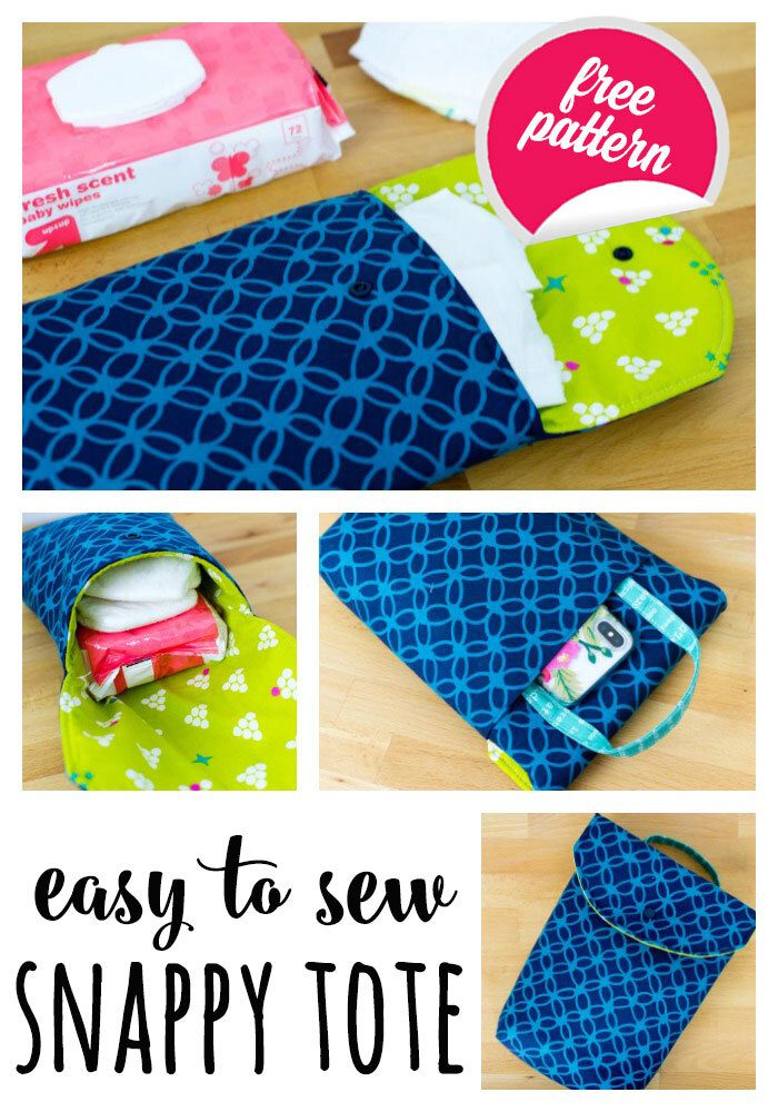 Snappy Tote FREE Sewing Tutorial