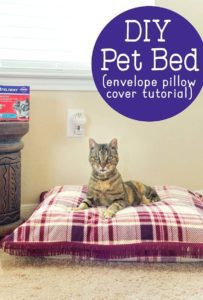 DIY Cat Bed FREE Sewing Tutorial