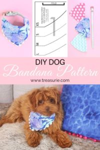 Dog Bandana FREE Sewing Pattern