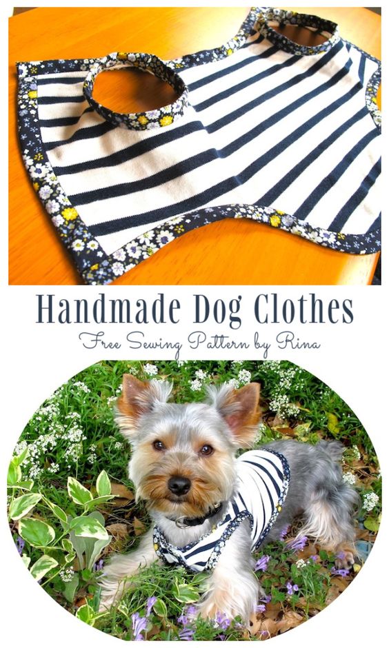 Handmade Dog Clothes FREE Sewing Tutorial