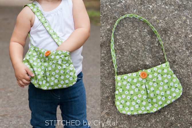 Handmade Little Girls Purse Tote bag – Little N Kute Boutique-nttc.com.vn
