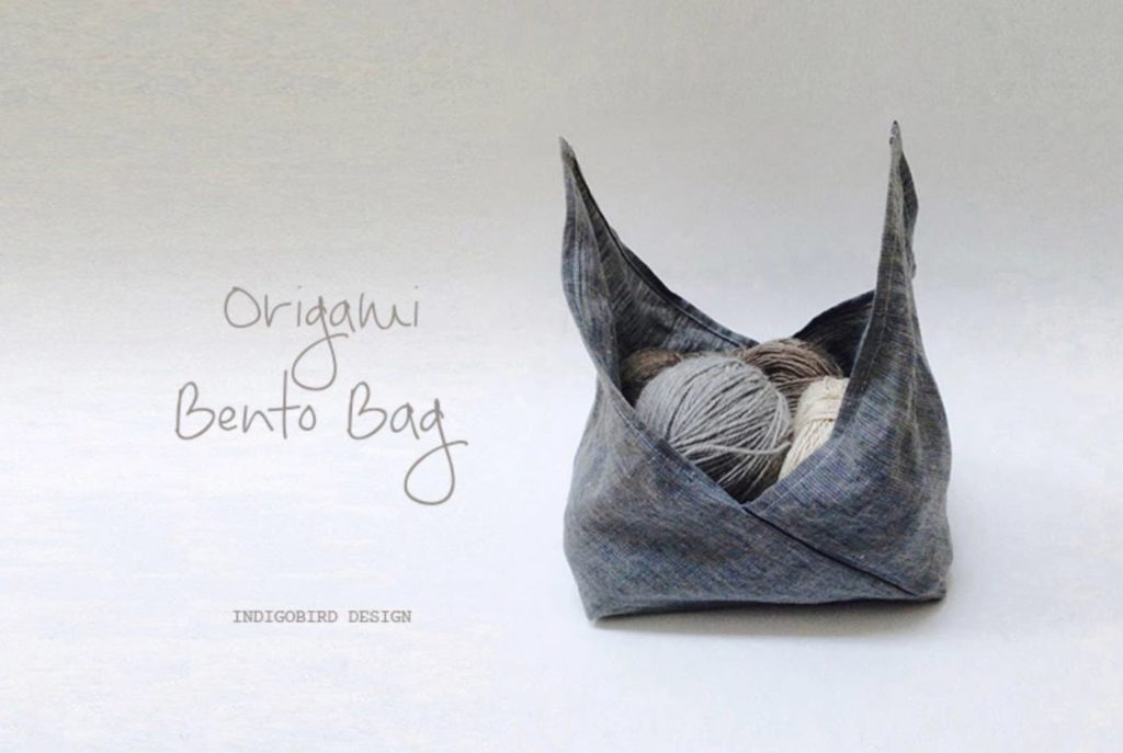 Origami Bento Bag FREE Sewing Tutorial