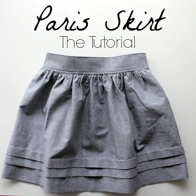 Paris Skirt FREE Sewing Tutorial