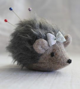 Hedgehog Pincushion FREE Sewing Tutorial