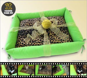 Pet Bed with Bolster Sides FREE Sewing Tutorial