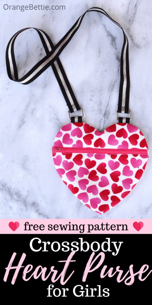 Crossbody Heart Purse FREE Sewing Pattern