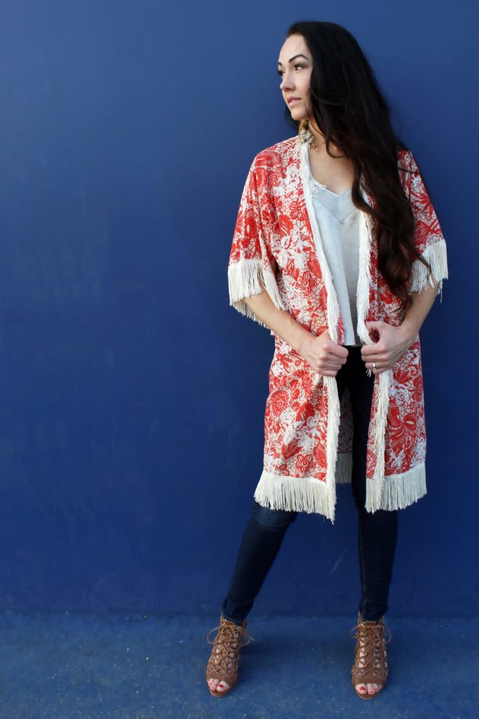 How To Make A DIY Kimono In 5 Simple Steps