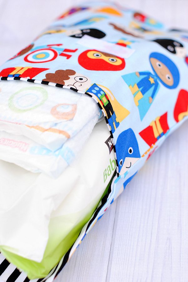 Diaper Clutch FREE Sewing Pattern