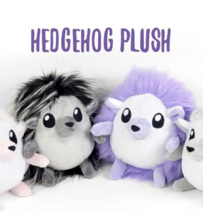 Hedgehog Plush FREE Sewing Pattern