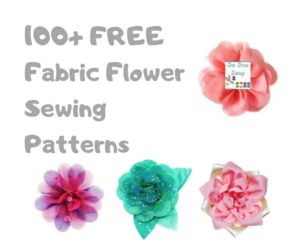 Free Fabric Flowers Sewing Patterns