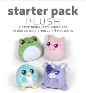 Starter Pack Plush FREE Sewing Pattern