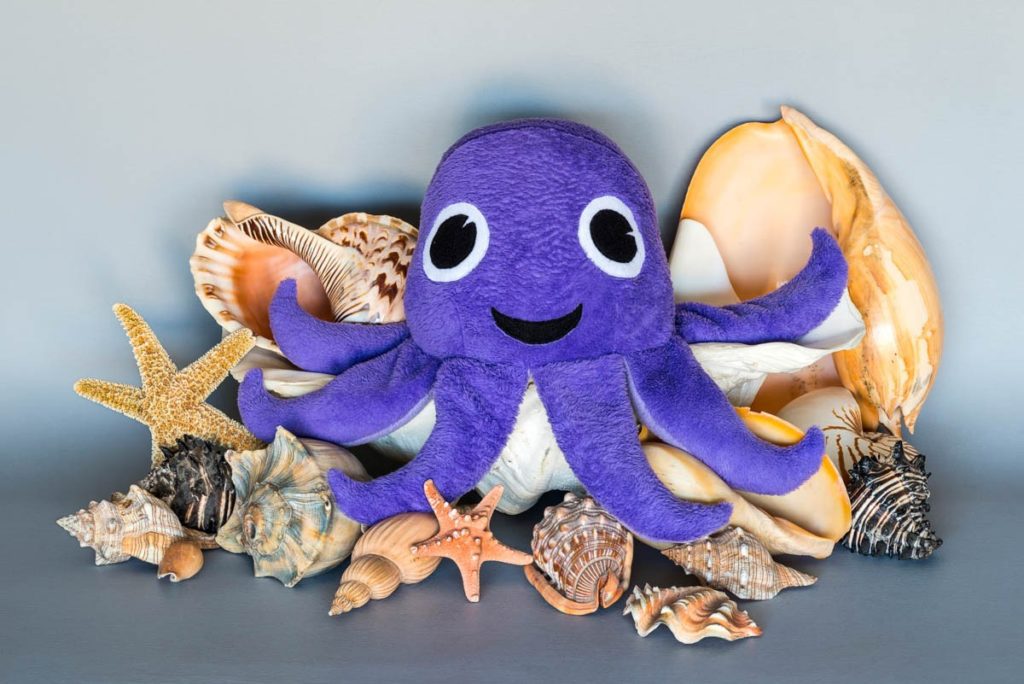 Stuffed Stubby Squid FREE Sewing Pattern and Tutorial