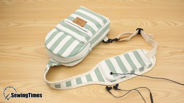 Sewing Pattern – Otis Sling Bag with Phone Pocket on Strap – Sewing