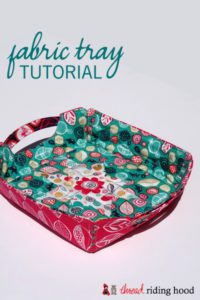 Fabric Tray FREE Sewing Pattern