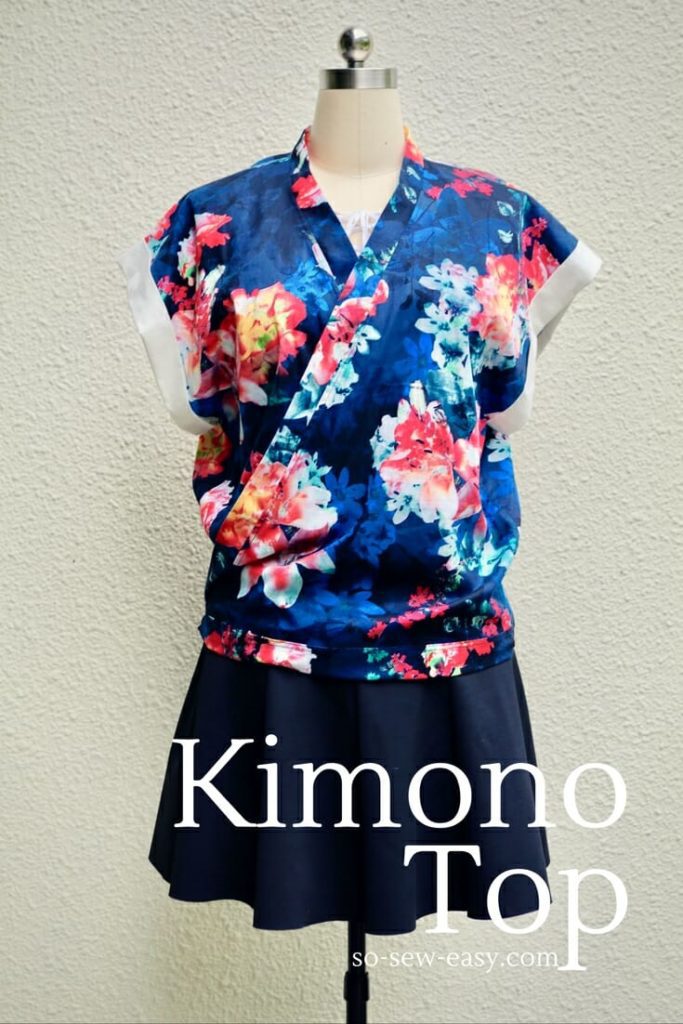 Kimono Top FREE Sewing Pattern and Tutorial