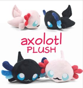 Axolotl Plush FREE Sewing Pattern and Tutorial