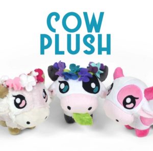 Cow Plush FREE Sewing Pattern and Tutorial
