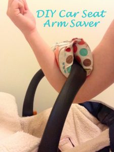 Car Seat Arm Saver FREE Sewing Tutorial
