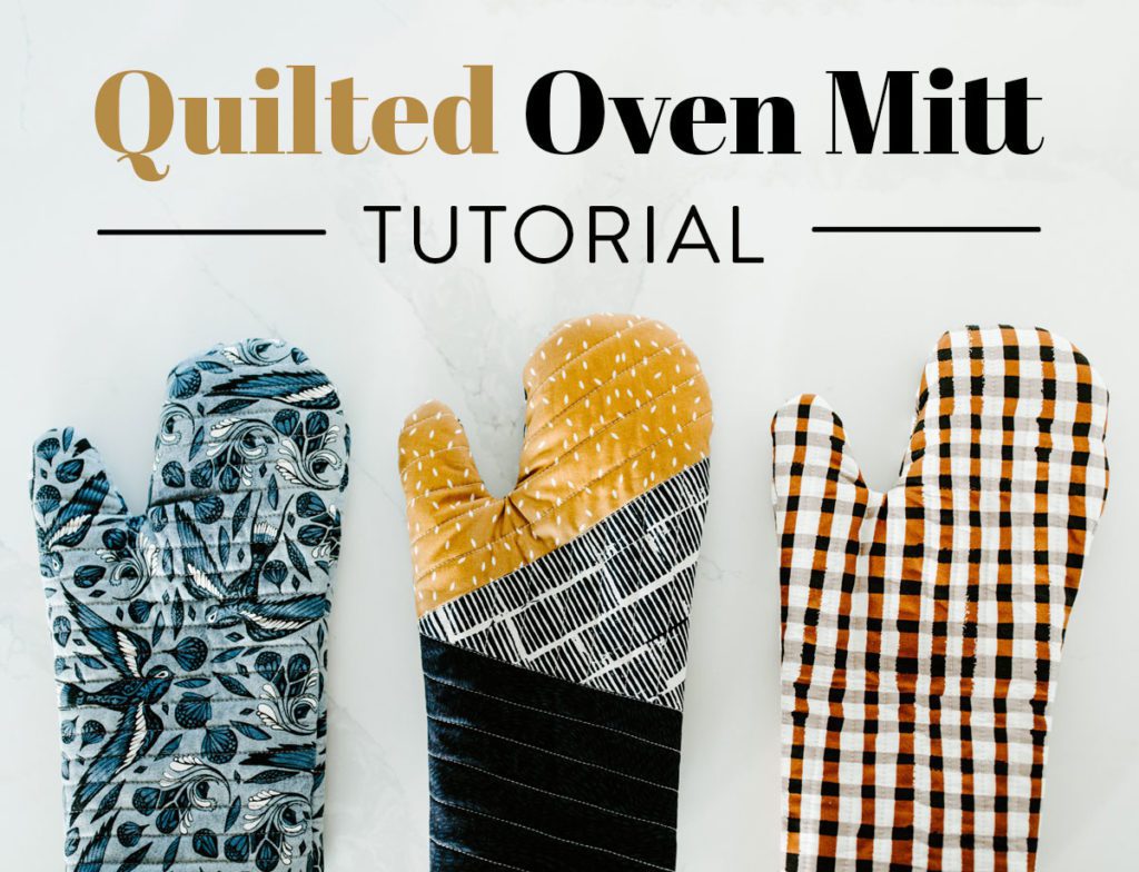 Quilted Oven Mitt FREE Tutorial