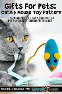 Catnip Mouse Toy Free Sewing Pattern