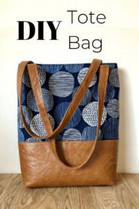 Tote Bag with Lining FREE Tutorial