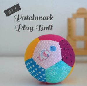 Patchwork Play Ball FREE Sewing Tutorial