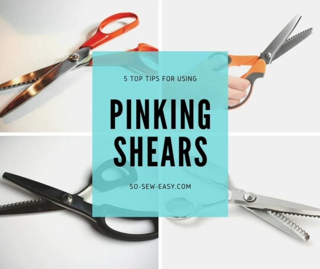Tips for Using Pinking Shears