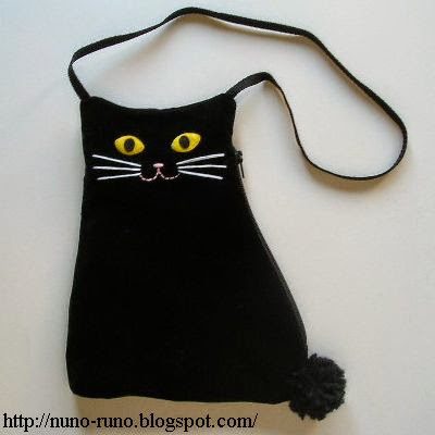 Cat Pouch FREE Sewing Pattern