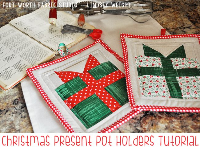 Christmas Pot Holder FREE Sewing Tutorial