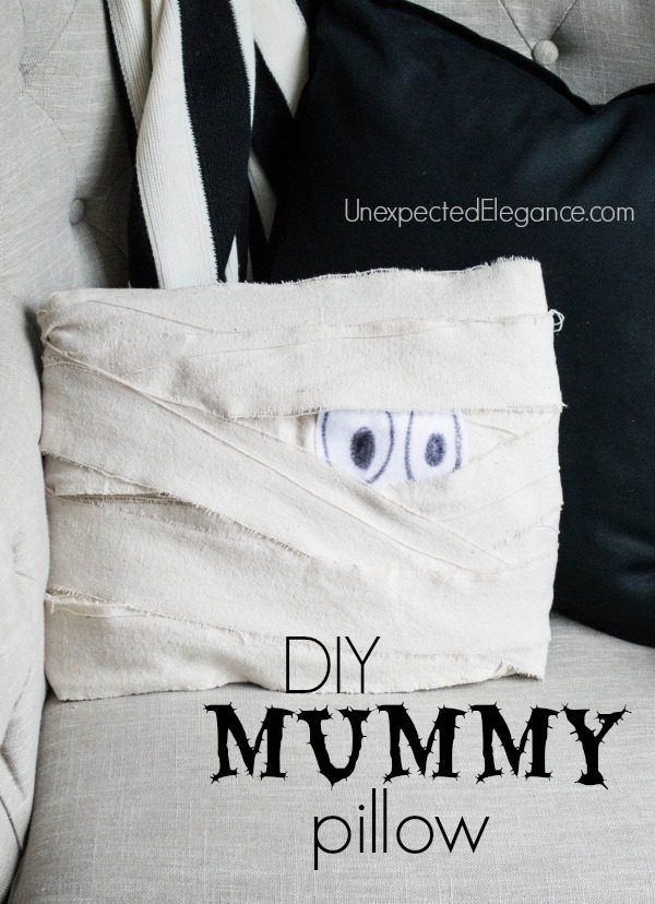 DIY Mummy Pillow FREE Sewing Tutorial