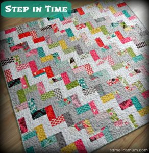 Step in Time Quilt FREE Tutorial