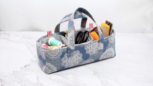 Zipper Tote Bag and Tray FREE Sewing Tutorial