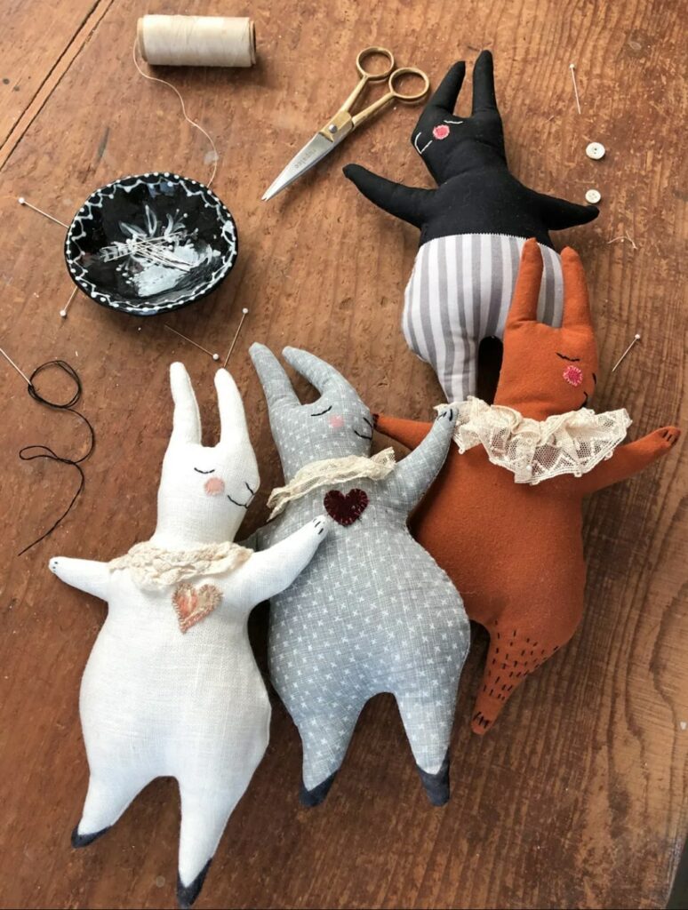 Dancing Hares FREE Sewing Pattern