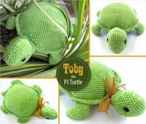 Stuffed Turtle FREE Sewing Pattern