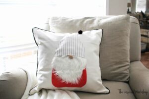 Christmas Gnome Pillow Cover FREE Sewing Tutorial