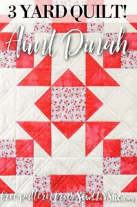 Aunt Dinah Quilt FREE Sewing Pattern