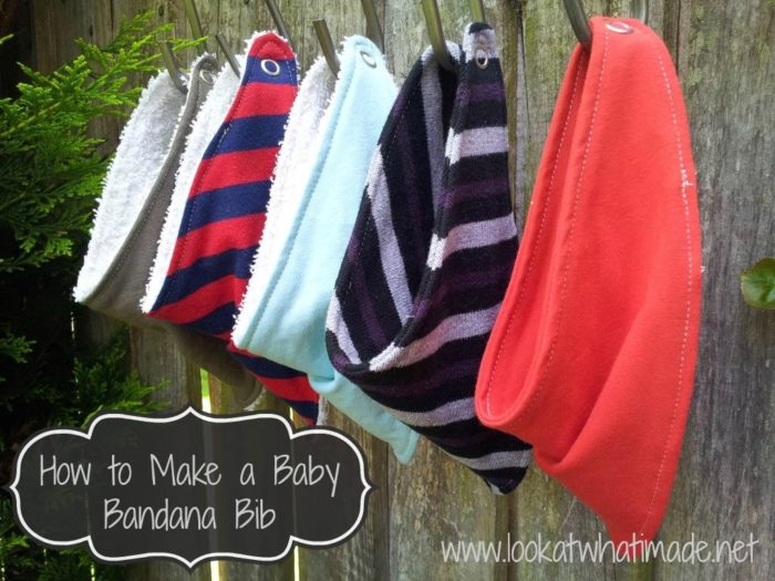 Baby Bandana Bib FREE Sewing Tutorial