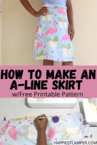 How To Make An A-Line Skirt FREE Tutorial