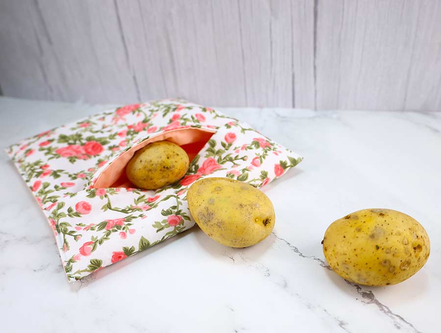 Easy Microwave Potato Bag FREE Sewing Tutorial