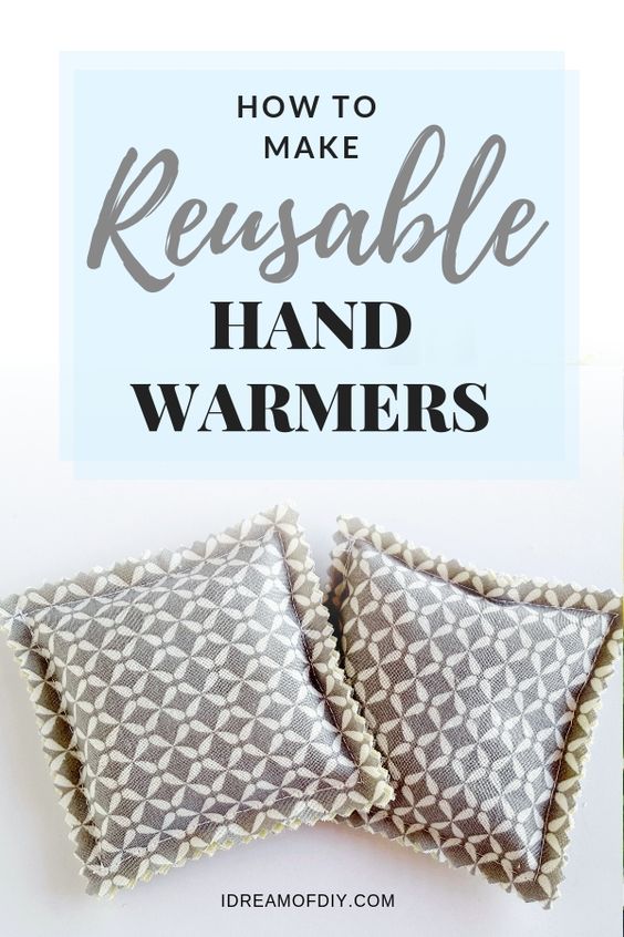 DIY Reusable Hand Warmers FREE Sewing Tutorial
