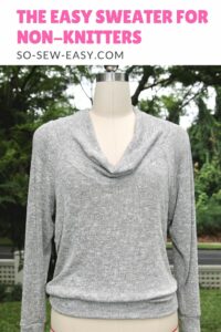 Easy Sweater FREE Sewing Pattern