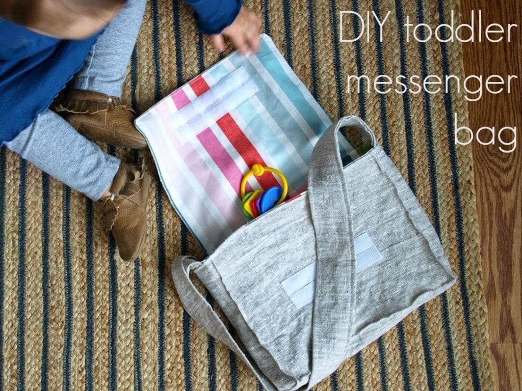 Toddler Messenger Bag FREE Sewing Tutorial